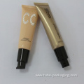 cosmetic plastic tube for CCcream with pump cap